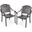 Altariq Stackable Outdoor Patio Dining Armchair