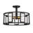 Alliona Glass Semi Flush Mount