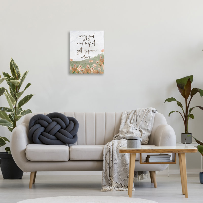 "Cadeaux d'en haut", art mural par Lucille Price, H 20 po x l 16 po