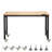 48" Workbench On Wheels Adjustable Height Table With Power Outlet & Pegboard-58735198