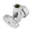 Robinet d'arrêt à angle 1/4 de tour 5/8 "DO (1/2" NOM) x 3/8 "DE compression