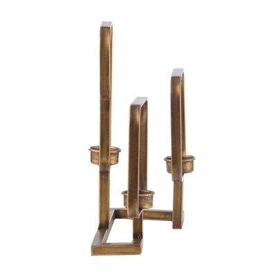 12.2'' H Metal Tabletop Candelabra