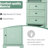 Triangle Storage Cabinet With 3 Drawers & Adjustable Shelf For Rooms Different Home Spaces Furnishing-499968457-499968456