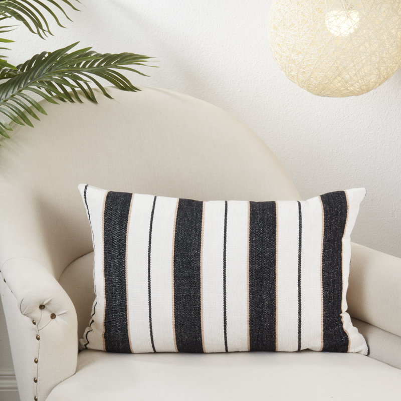 Housse de coussin en coton Aanya Collection, Rectangulaire, 24"H x 16"W