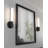 LED Sconce - Black-515345219