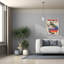 «Bass Fly Fish» par James Mazzotta, art mural sur toile-45645088