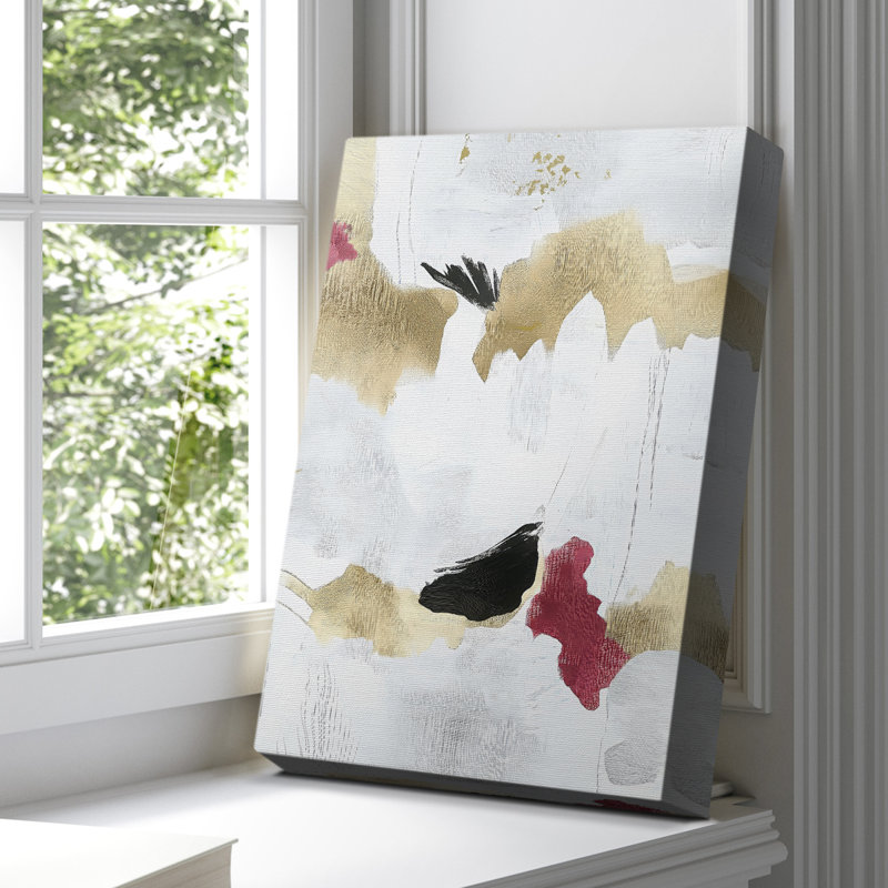 Abstract XXXVII Gallery Wrapped Canvas - Ready To Hang , 18" H x 12" W