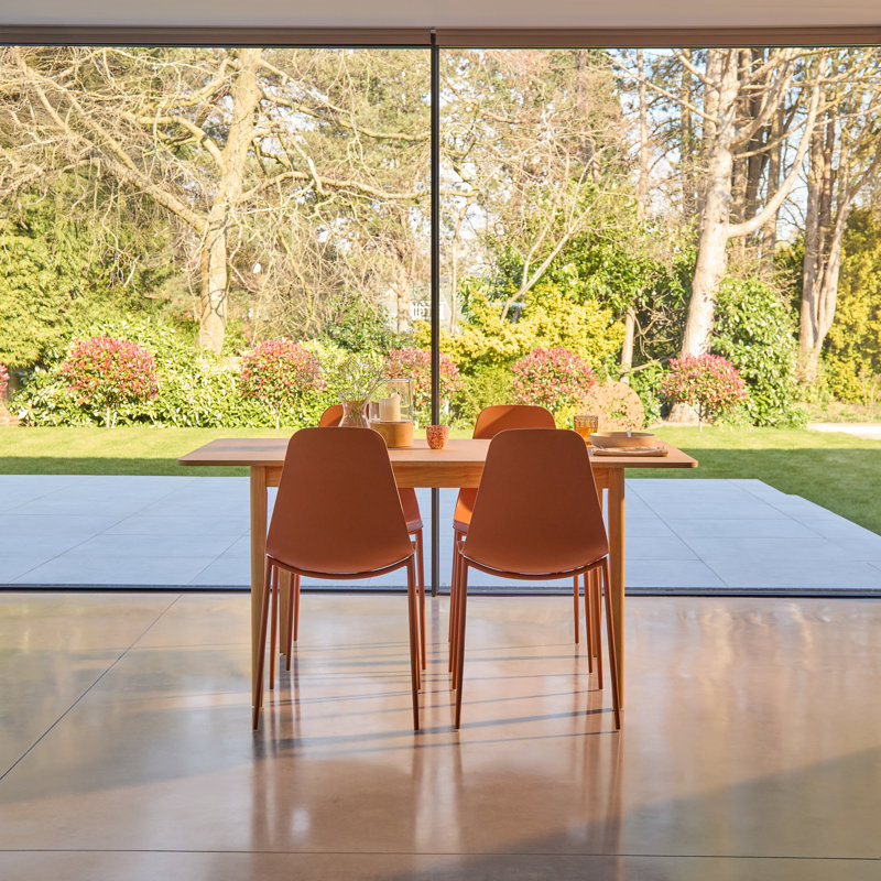 4 - Person Dining Set, Orange