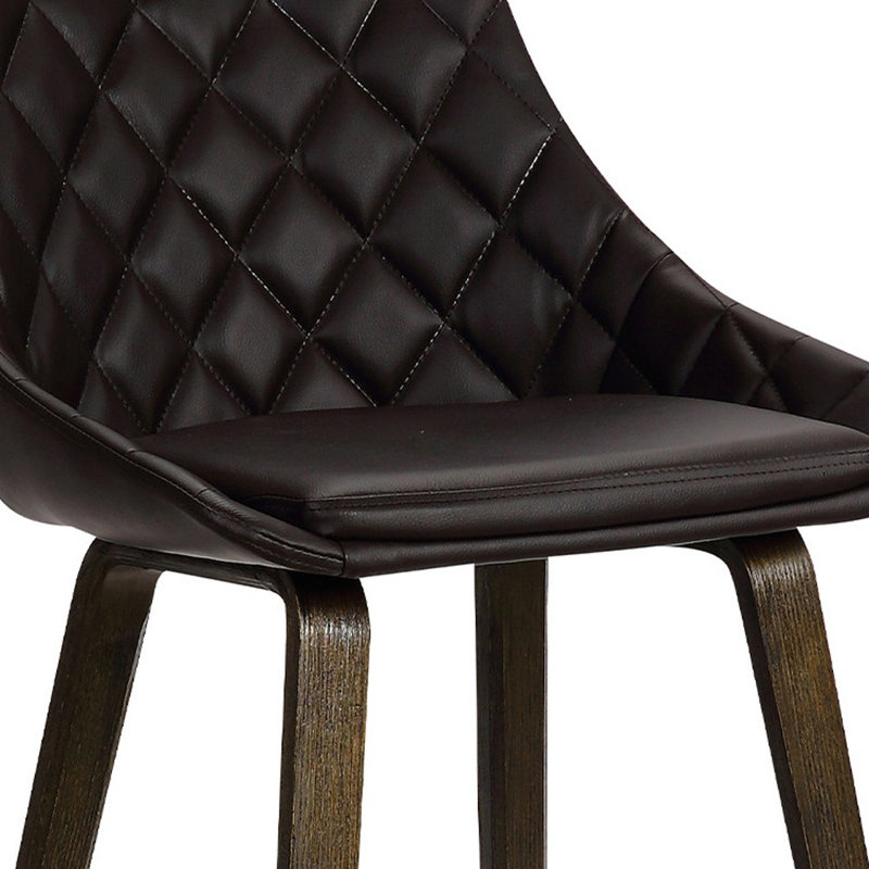 Tabouret de bar 26 po, Brun