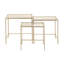Table gigogne en verre Radner