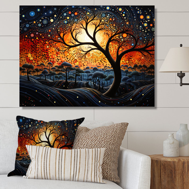 Art africain-américain, Soulful I sur toile, H 24 po x l 32 po x P 1 po, Toile tendue
