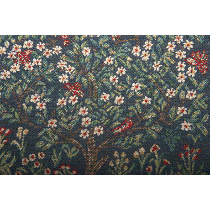 Floral Cotton Blend Pillow Cover