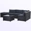 Ensemble de patio 6 pièces avec coussins-491878133