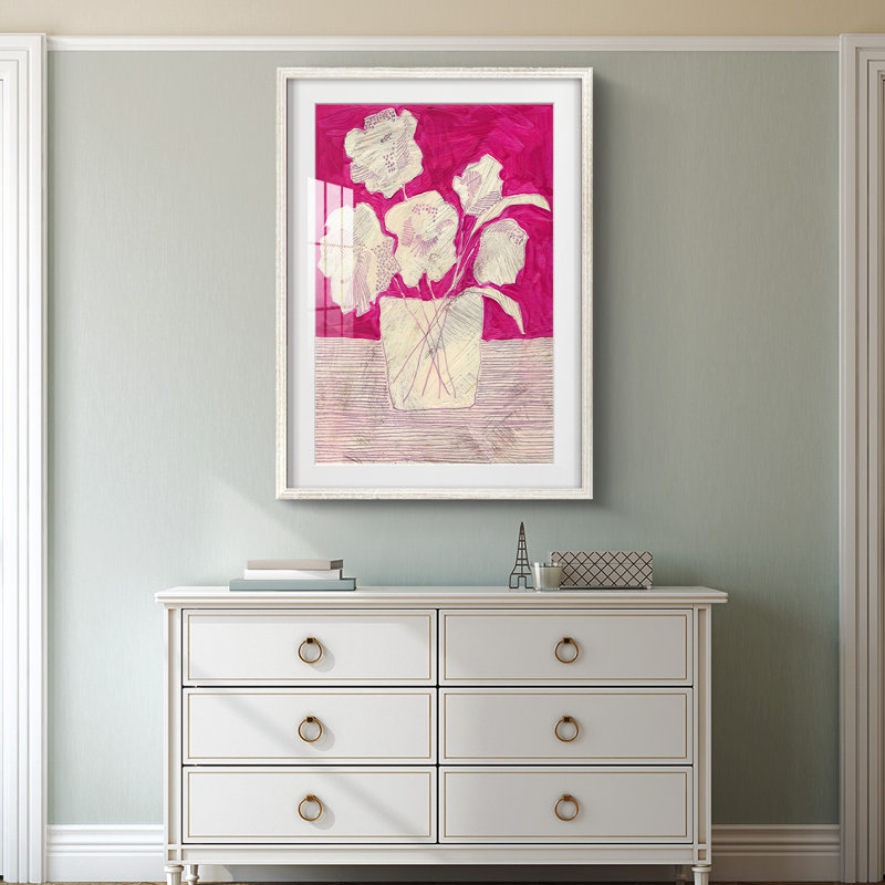 Fougeres -Gallery Wrapped Canvas, 28.5'' H x 20.5'' W, White