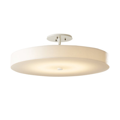 Disq 1 - Light 23" LED Semi Flush Mount
