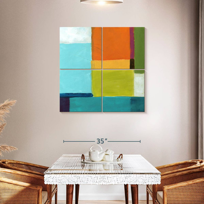 Avery City Square III, 38" H x 38" W