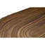 Hand Knotted Wool Area Rug in Tan