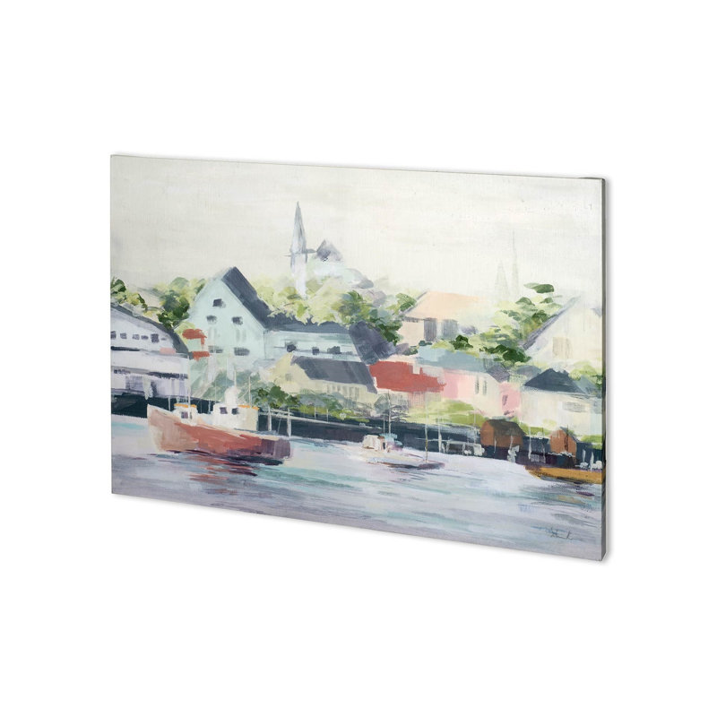 Toile texturée Home Port I a, H 30 po x l 41 po x P 1,5 po