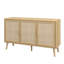 Anelise 3 Rattan Door Sideboard