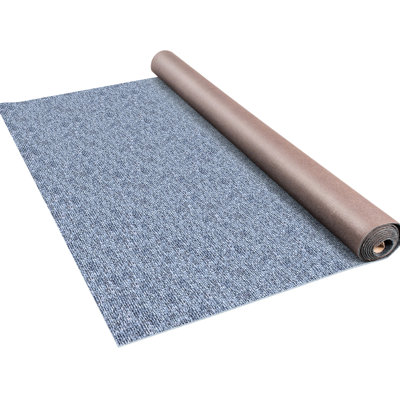 Gray Marine Carpet For Boat And Patio, 6 Ft X 18 Ft, - Slide, Water Proof, Performance Roll Proof Back, Comfortable Walk