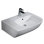 Barclay Elena 18.12'' White Vitreous China Rectangular Bathroom Sink with Overflow
