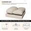 Coussin extérieur en oléfine beige Adwin-225427418-225427422