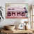 Floating Frame Natural Wood