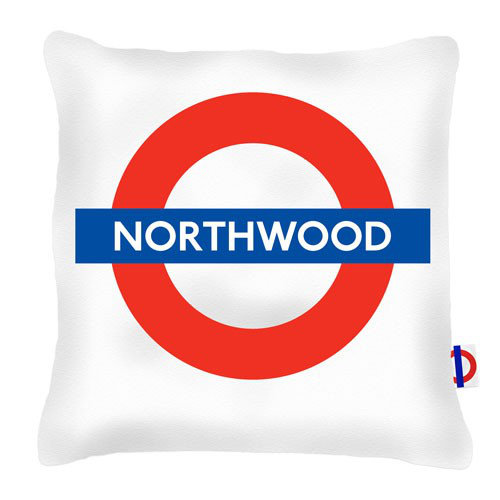 Northwood Tube Station London Transport Cushion