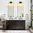 12" Dimmable Led Alabaster Bathroom Vanity Light-1754713088