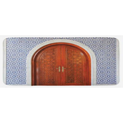 Eclectic Polyester Kitchen Mat