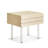 Lap 21.7'' W Solid Wood Nightstand-12837229
