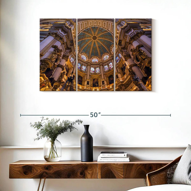 Rorry Granada Cathedral Interior, 24" H x 38" W