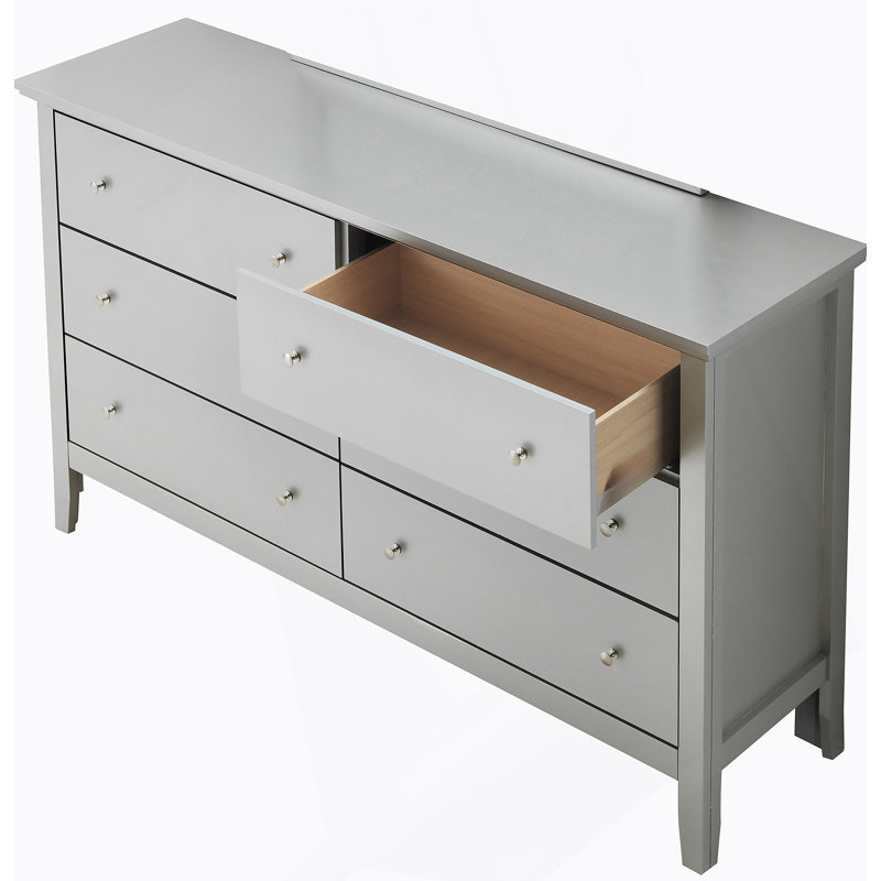 Commode pour chambre Glory Furniture Primo, Champagne