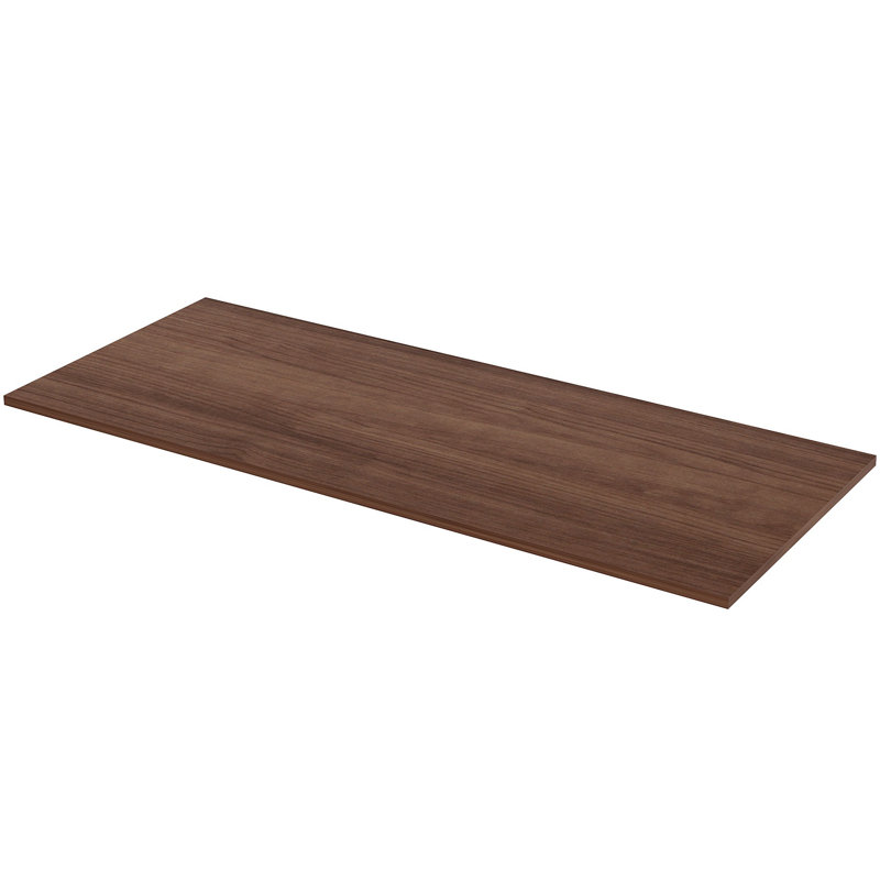 VersaFlex 60'' Walnut Laminate Electric Adjustable Desk Top