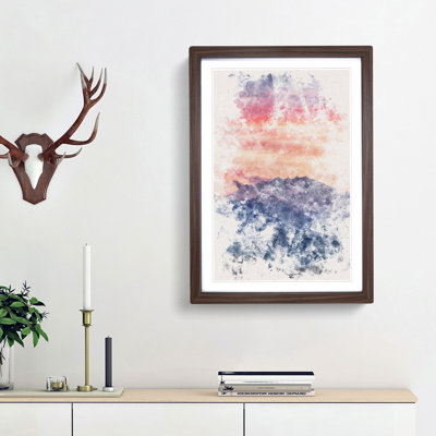 Swiss Mountain - Framed Print