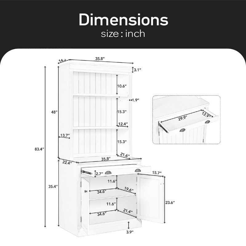 Riverelle Storage Bookcase