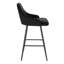Liftig Upholstered Counter Stool with Metal Frame-1175837417