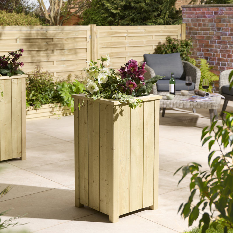 Wood Planter Box