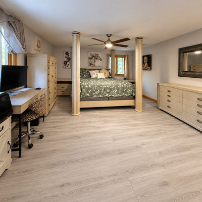 Tiger Matter Horn 9in x 48in 22 MIL Waterproof Rigid Core SPC Luxury Vinyl Plank Flooring