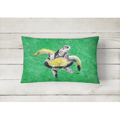 Turtle Turtle Indoor/Outdoor Throw Pillow