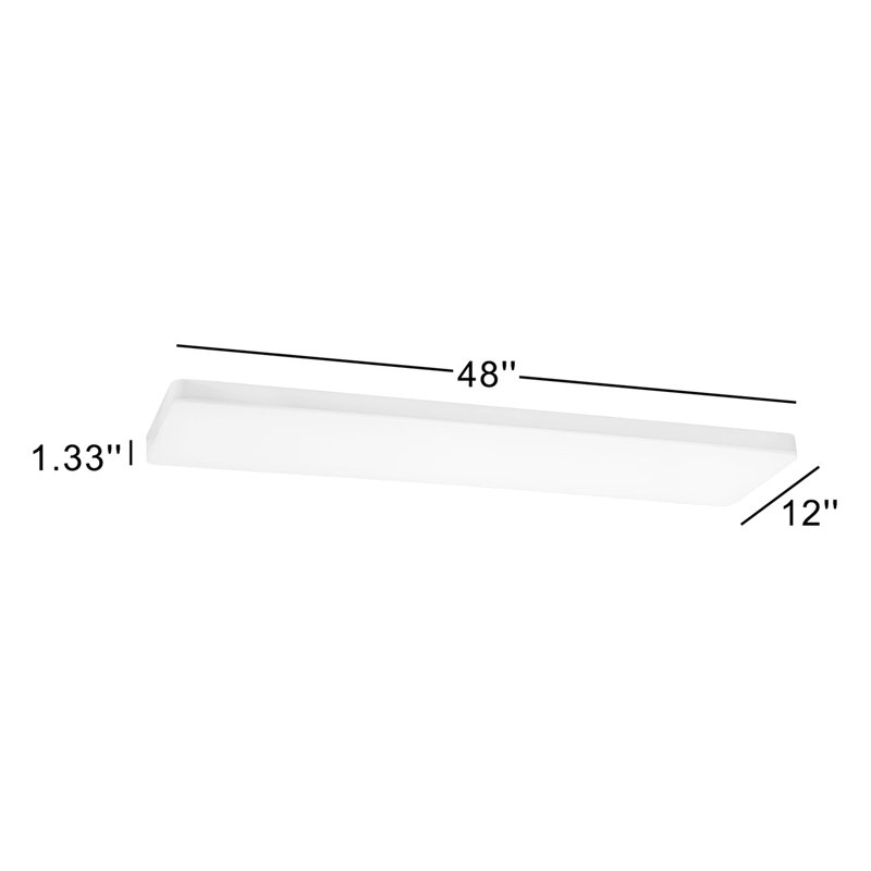 Julea Acrylic LED Flush Mount
