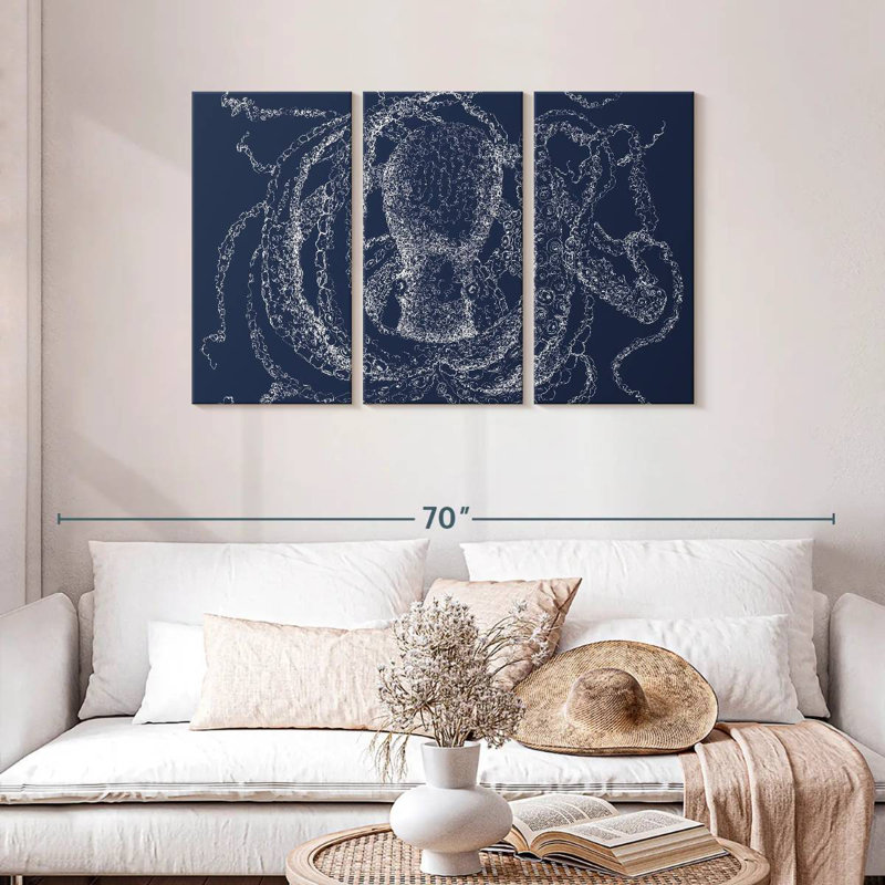 Brampt Octo Scribble, 28" H x 45" W
