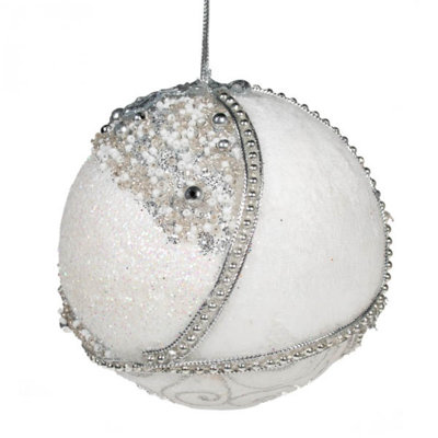10cm Fabric Ball Ornament