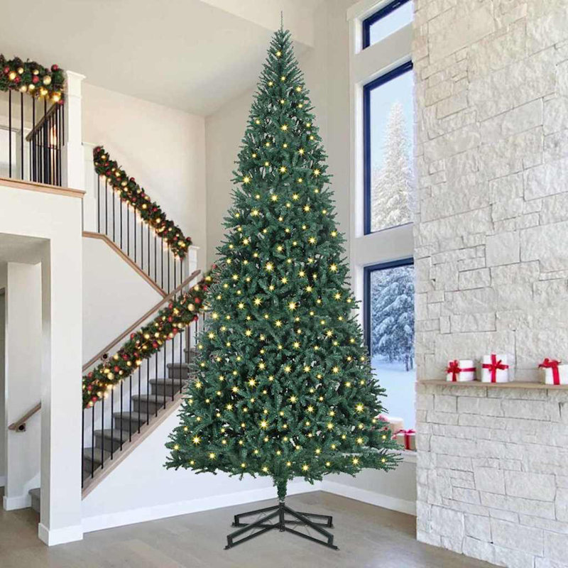 16.4' H Lighted Artificial Christmas Tree