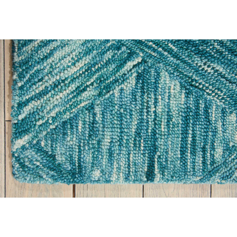 Tapis marin fait à la main Jodie, Rectangle 3 pi 9 po x 5 pi 9 po