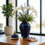 Grand bocal en céramique avec couvercle décoratif Ellport Sophistiqué-89110051-89110050