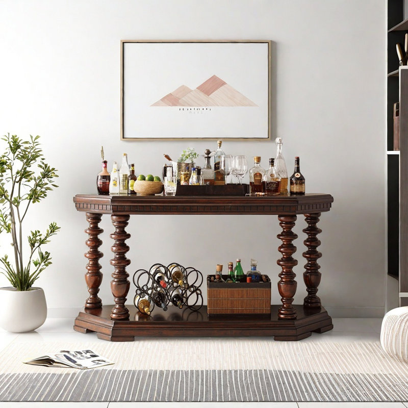 Console American Countryside, H 30,71 po x l 59,06 po x P 16,54 po