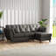 Hoxton 3 Seater Leather Maxi Sofa Chaise-835098912-835098971-836540369