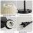  19.16'' Modern Table Lamp with Stepless Dimming and Usb Included-2035177128