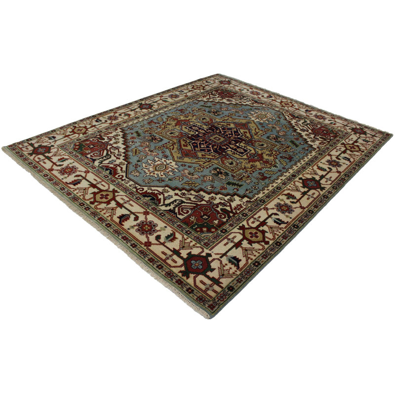 Oriental Area Rug in Blue